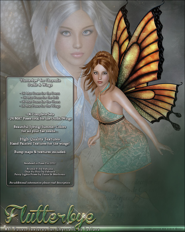Flutterbye for Chrysalis Wings & Outfit Flutterbye for Chrysalis Wings & Outfit