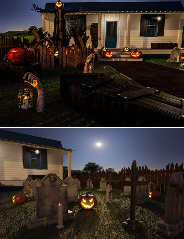 Halloween Porch Halloween Porch