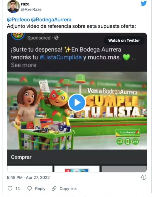 Bodega Aurrerá en evidencia por cambiar precios en los productos