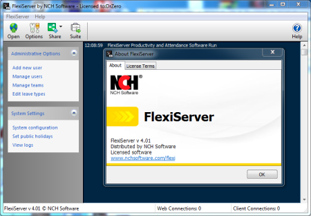 NCHSoftware FlexiServer v4.01