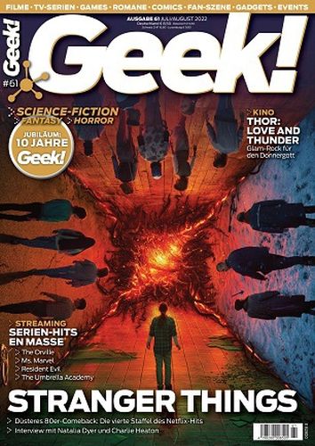 Cover: Geek! Magazin No 61 Juli-August 2022