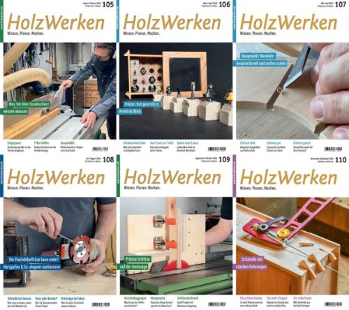 Cover: HolzWerken Magazine Jahrgang komplett 2023