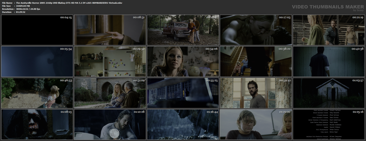 The Amityville Horror 2005 2160p UHD BluRay DTS-HD MA 5.1 DV x265-B0MBARDIERS-Vietsub.mkv