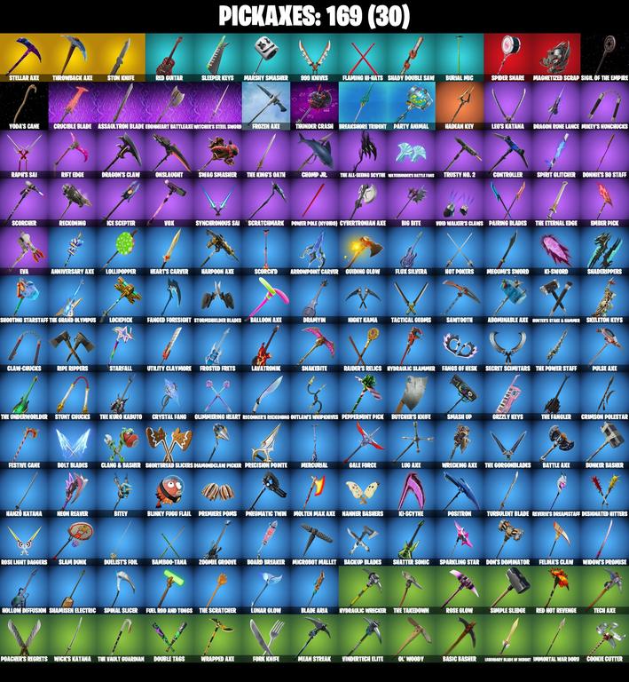 pickaxes comp