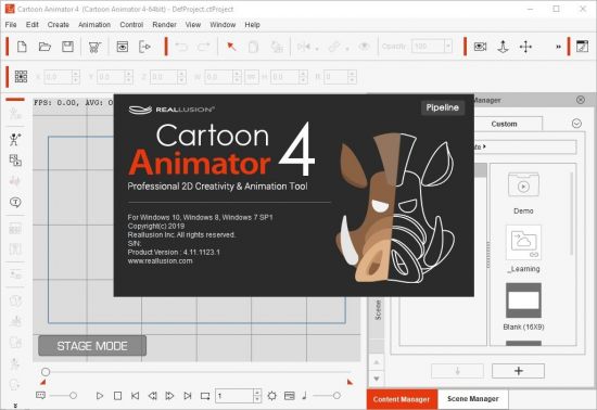 Reallusion Cartoon Animator 4.11.1123.1 Pipeline