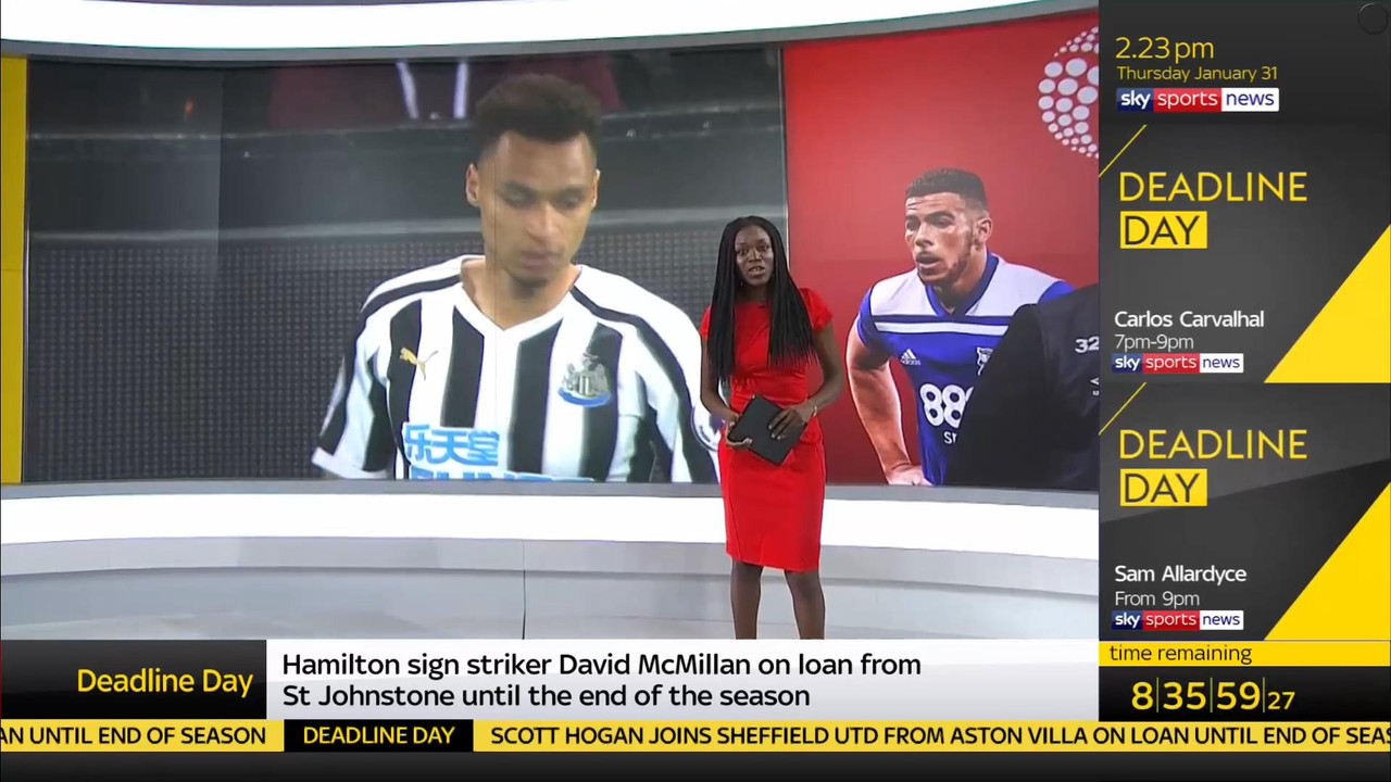 31 January - 14.00.00 - Deadline Day. All the latest news from t