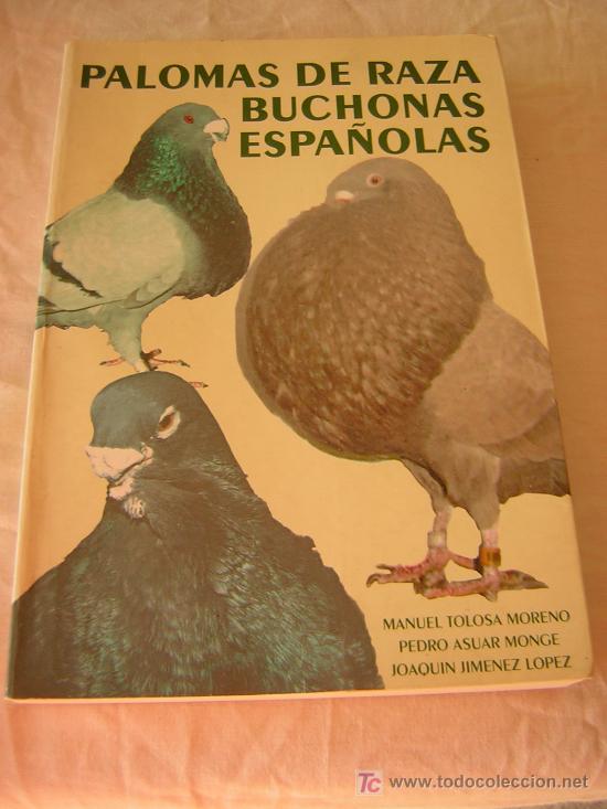 Portada - Palomas de raza buchonas españolas - Manuel Tolosa Moreno (Audiolibro Voz Humana)