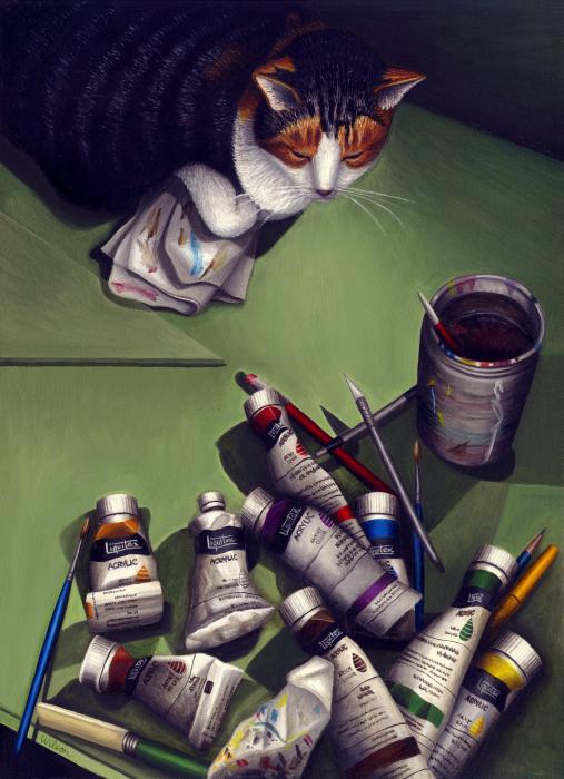 11-cat-and-paint-tubes-carol-wilson-003