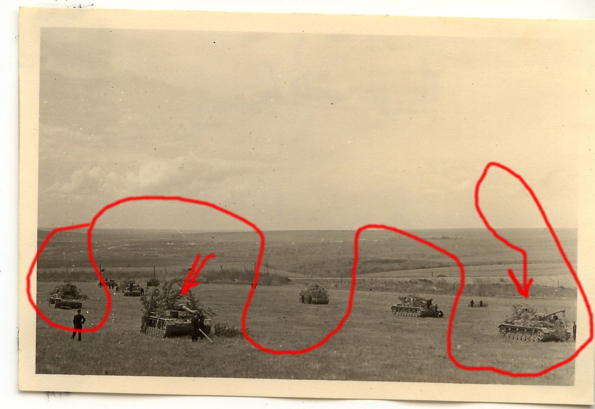 Russlandv Panzer III und Panzer IV Übung für Unt