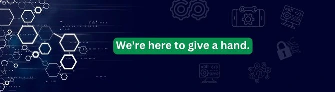 Were here to give a hand 1