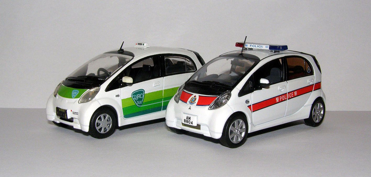 2010 Mitsubishi i MiEV Police Hong Kong (IXO Models – J-Collecti