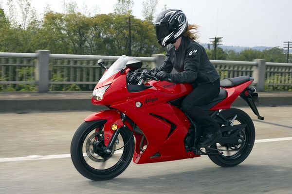 Kawasaki Ninja 250R представляет собой спортивный мотоцикл который
