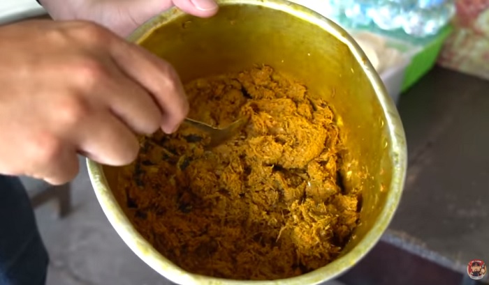 Bumbu yang digunakan untuk membuat gangan.
