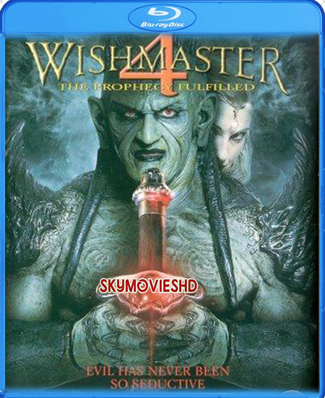  Wishmaster 4: The Prophecy Fulfilled (2002) UNRATED 720p BluRay ORG. [Dual Audio] [Hindi or English] x264 ESubs [850MB] Full Movie Download