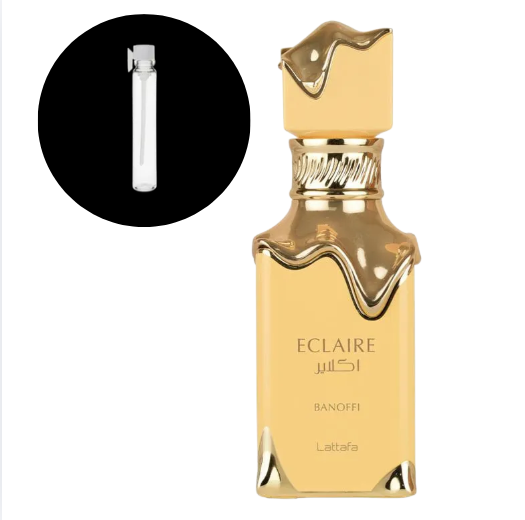 Amostra Lattafa Eclaire Banoffi 1ml