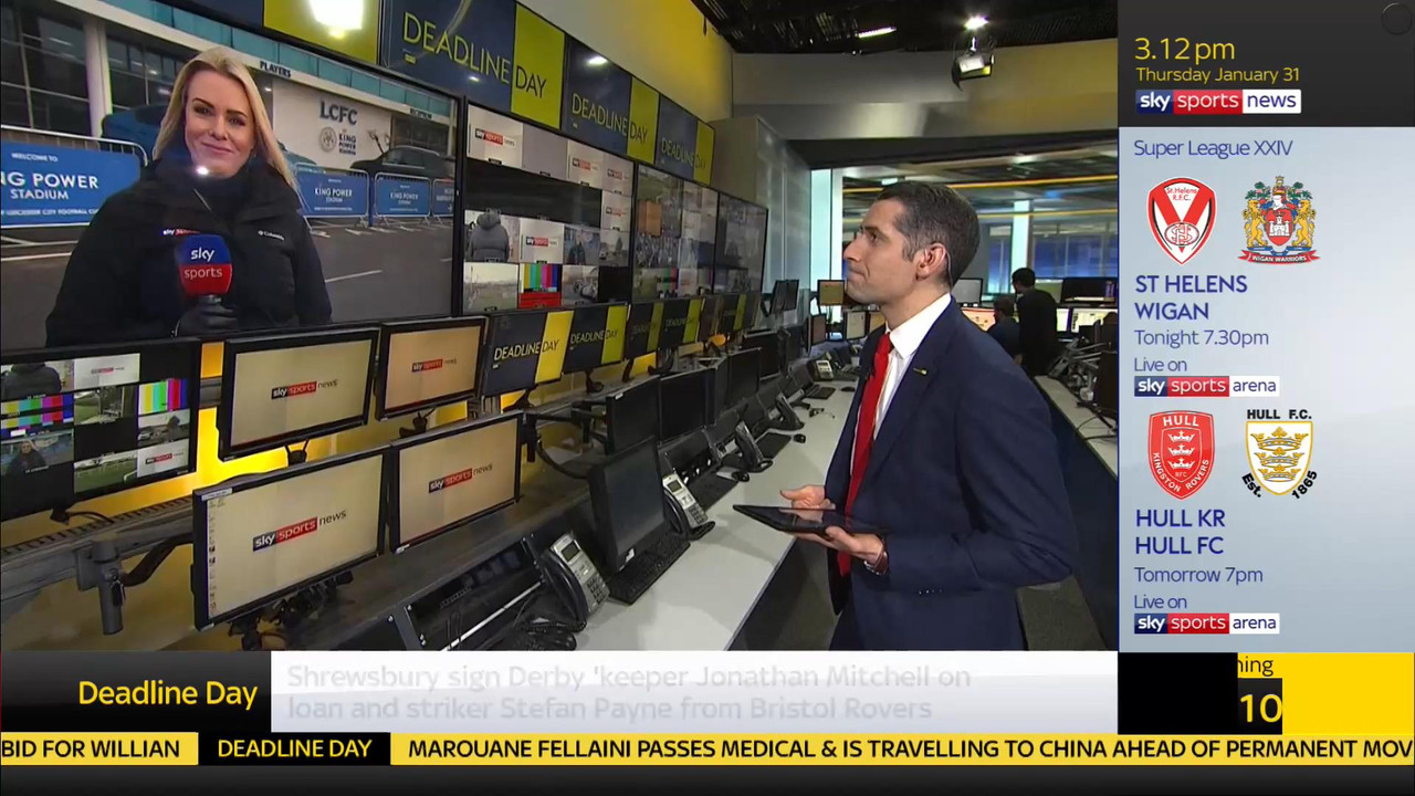 31 January - 15.00.00 - Deadline Day. All the latest news from t