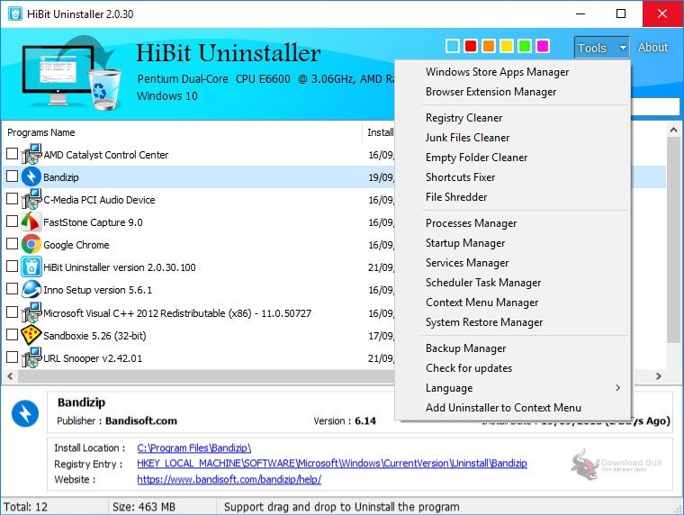 HiBit Uninstaller v2.6.20 (Installer + Portable)