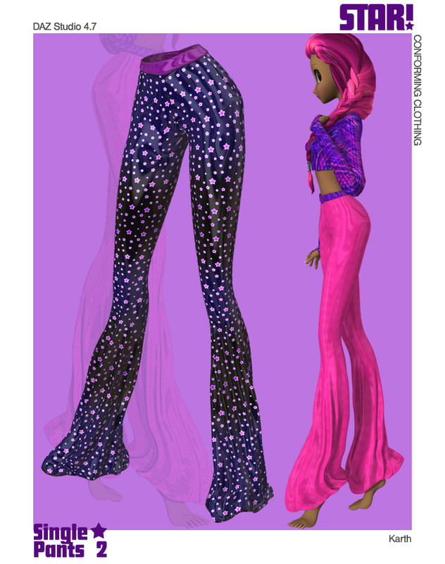 Star SinglePants 2 ( for DAZ Studio )