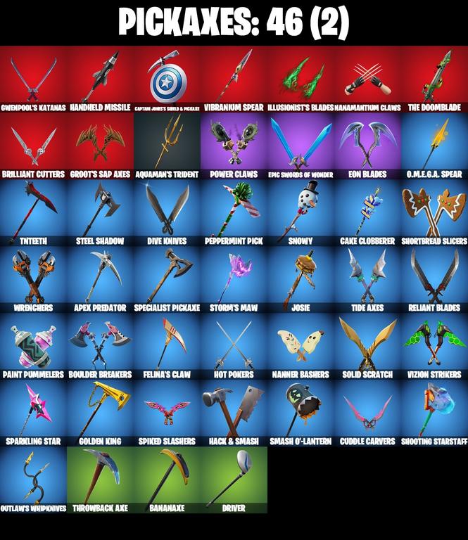 pickaxes comp