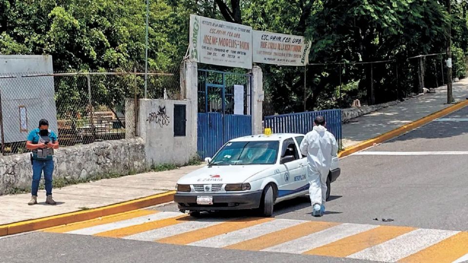 Padre de familia muere a manos de un comando armado al ir a la escuela por sus hijos