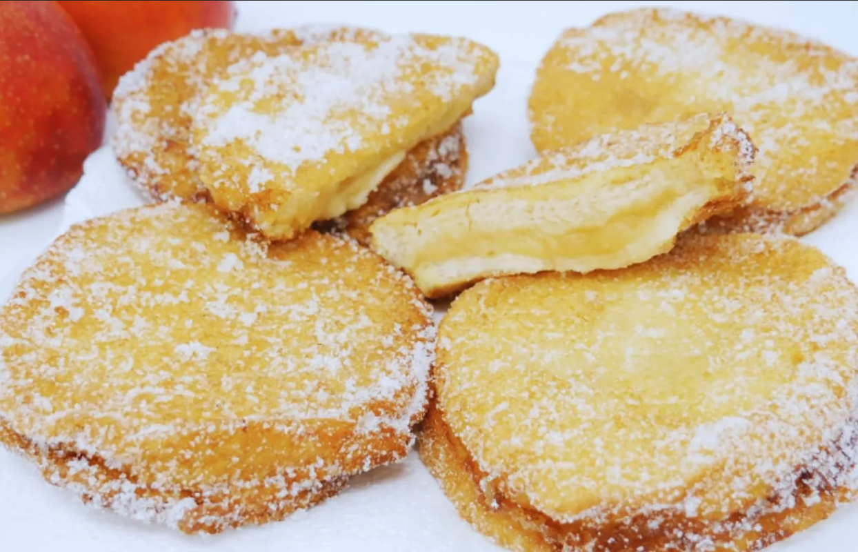 ¿Quieres un postre rápido? Haz unos pastelitos de manzana con pan de molde