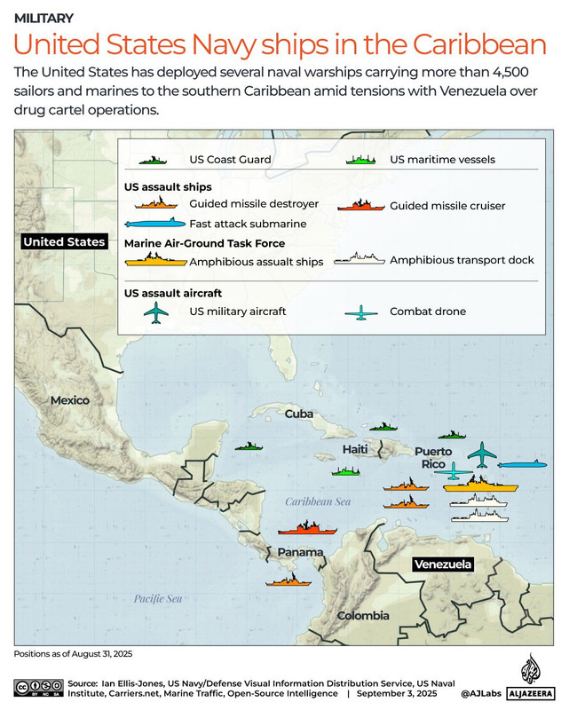 INTERACTIVE US ships in the Carribean sea SEPTEMBER 3 2025 1756897378 2564899270