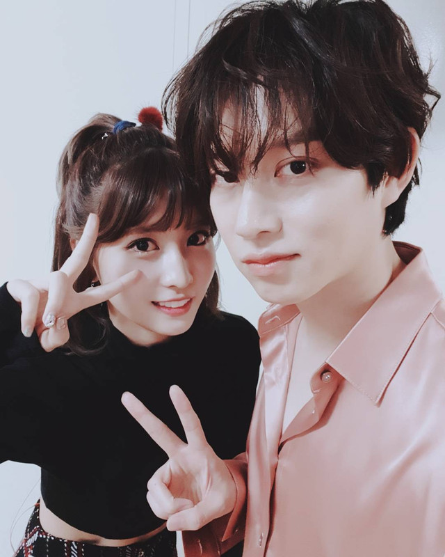 Momo Twice dan Heechul Super Junior