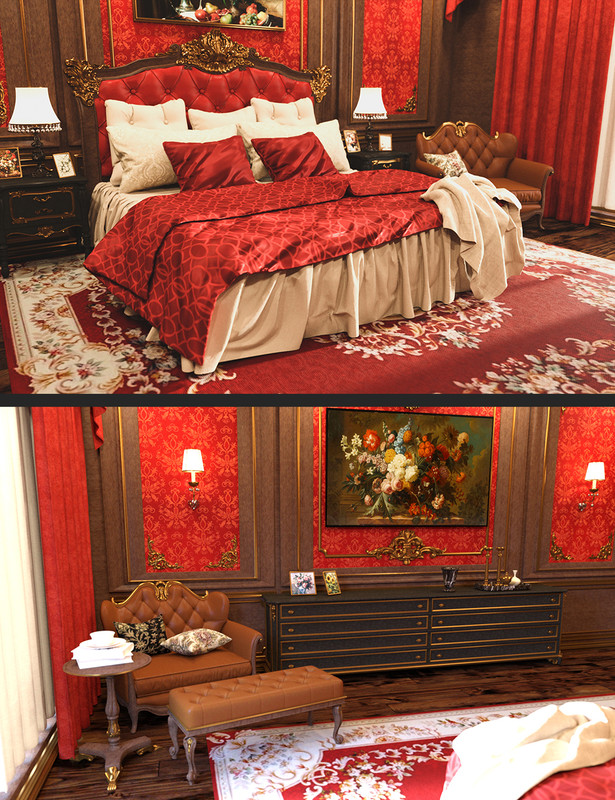 Luxury Casino Bedroom