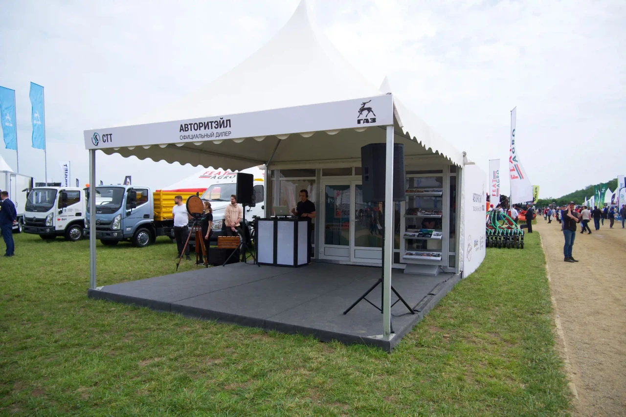 Аренда шатров пагода на мероприятие и выставки - ракурс 4