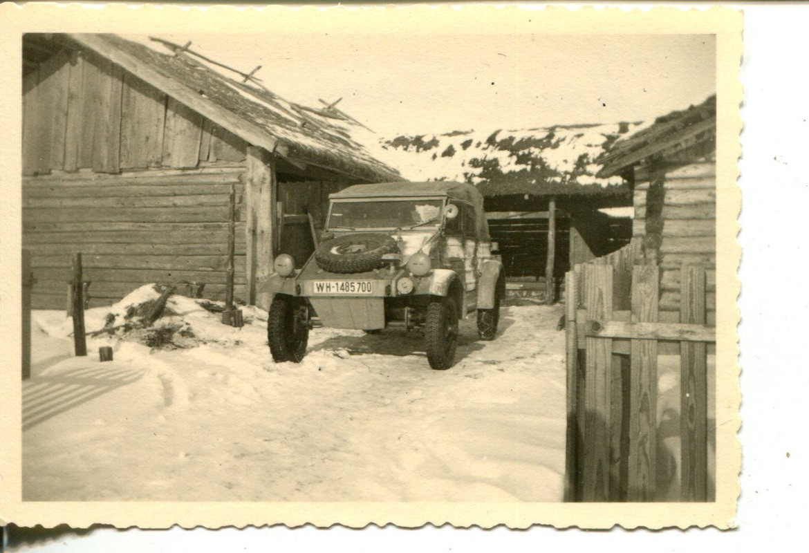 Kübelwagen Wehrmacht WH - 1485700 Lubry Russland