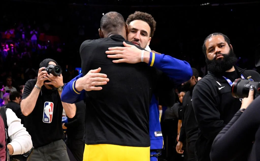 Klay Thompson after LA game