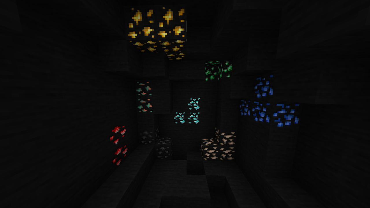 Vanilla Glowing Ores