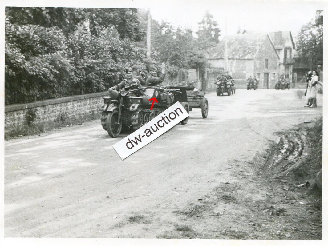 Normandie 1944 , Fallschirmjäger NSU Kettengrad 