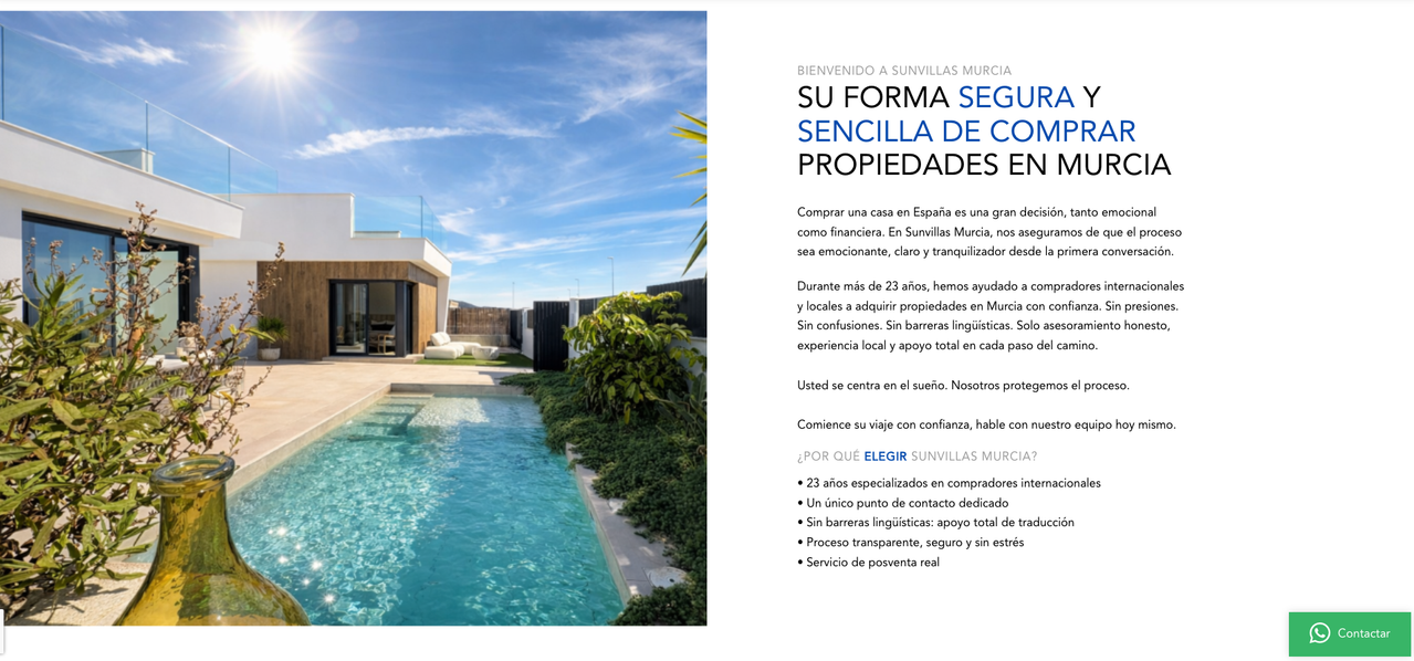 home sunvillas murcia