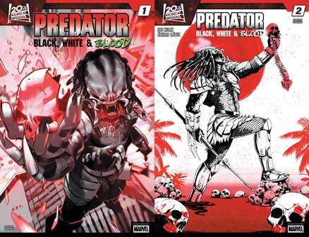 Predator - Black, White & Blood #1-4 (2025) Complete