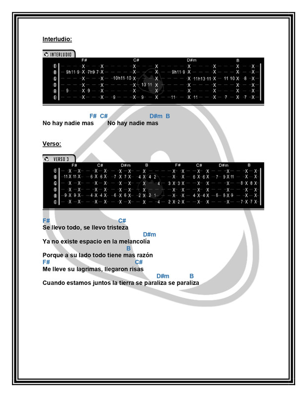 No hay nadie más - Sebastian Yatra Letra y Acordes by MUSICTUTORIALS_page-0003
