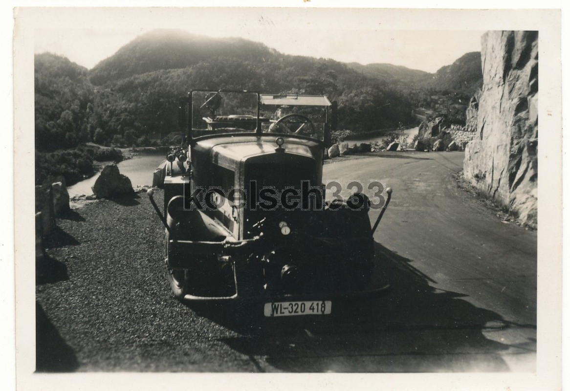 Foto Norwegen Flader TS-8 Tankspritze Luftwaffe Feuerwehr Büssin