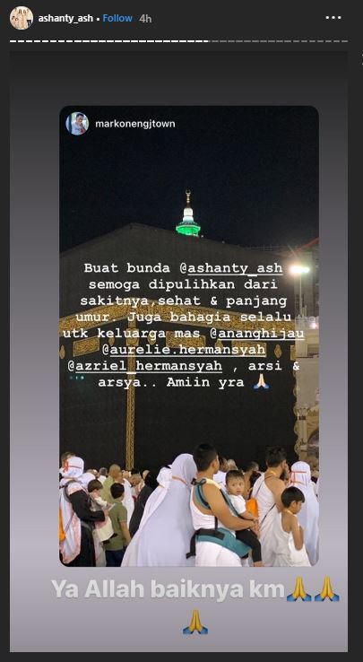 Doa Mario Markoneng untuk Ashanty
