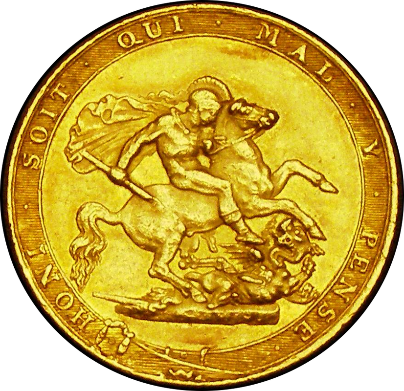 1817 Sovereign Reverse