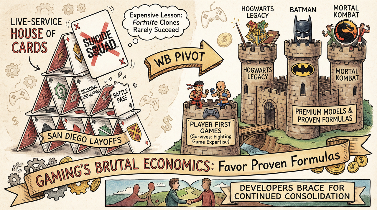 Warner Bros Games Layoffs Hit San Diego Studio: Mortal Kombat, Multiversus Impacted 1 Gaming studio office with layoffs notice board