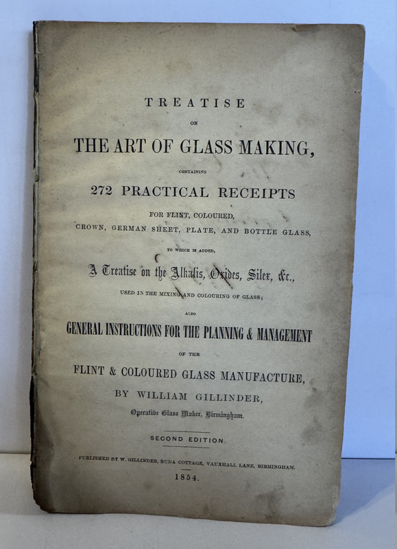 Treatise on The Art of Glass Making