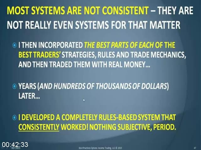 Best weekly options system