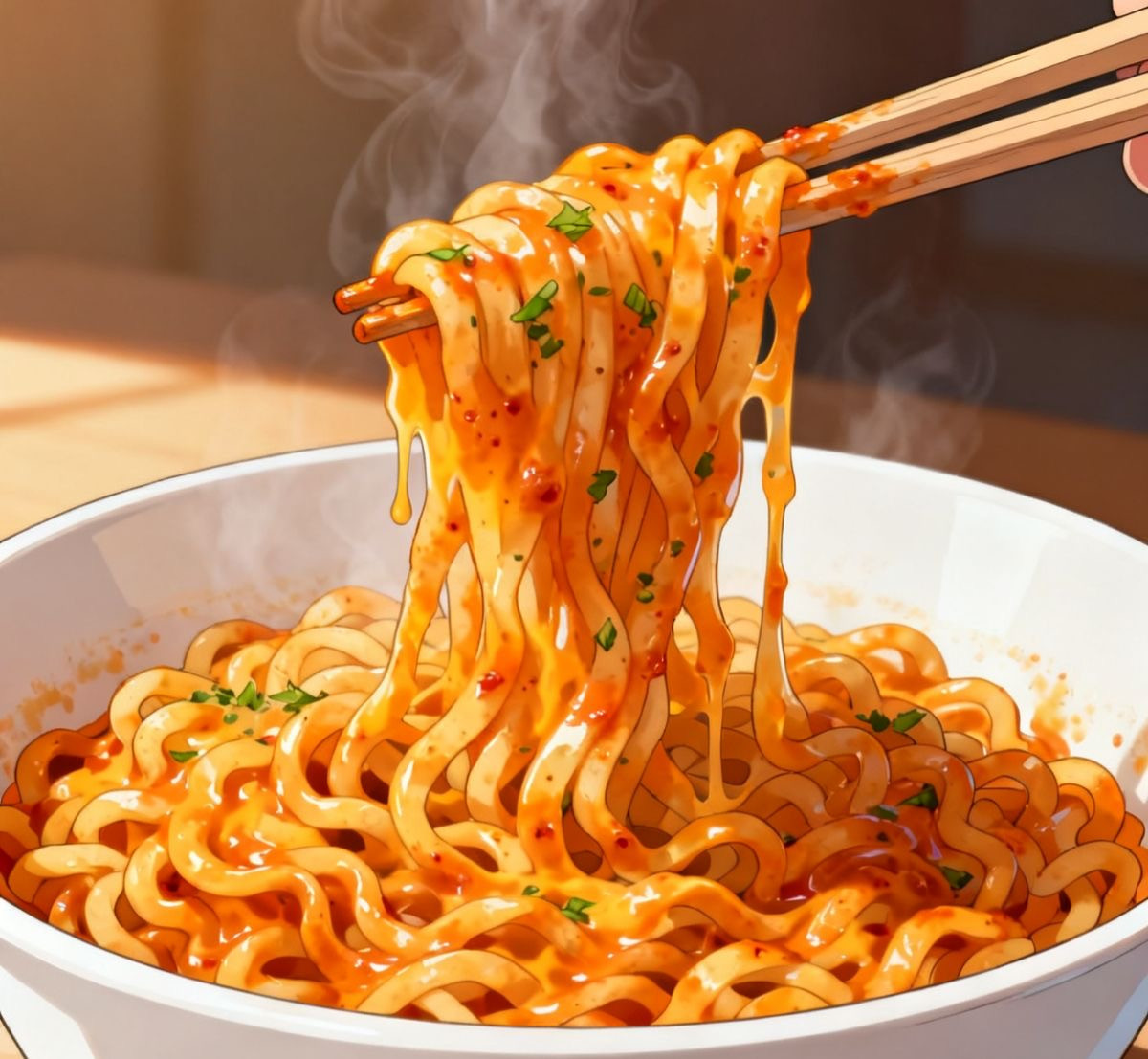 Spicy noodles