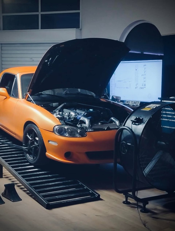 MX-5 NB 1.6 Turbo MS3 calibration at 2 bar boost