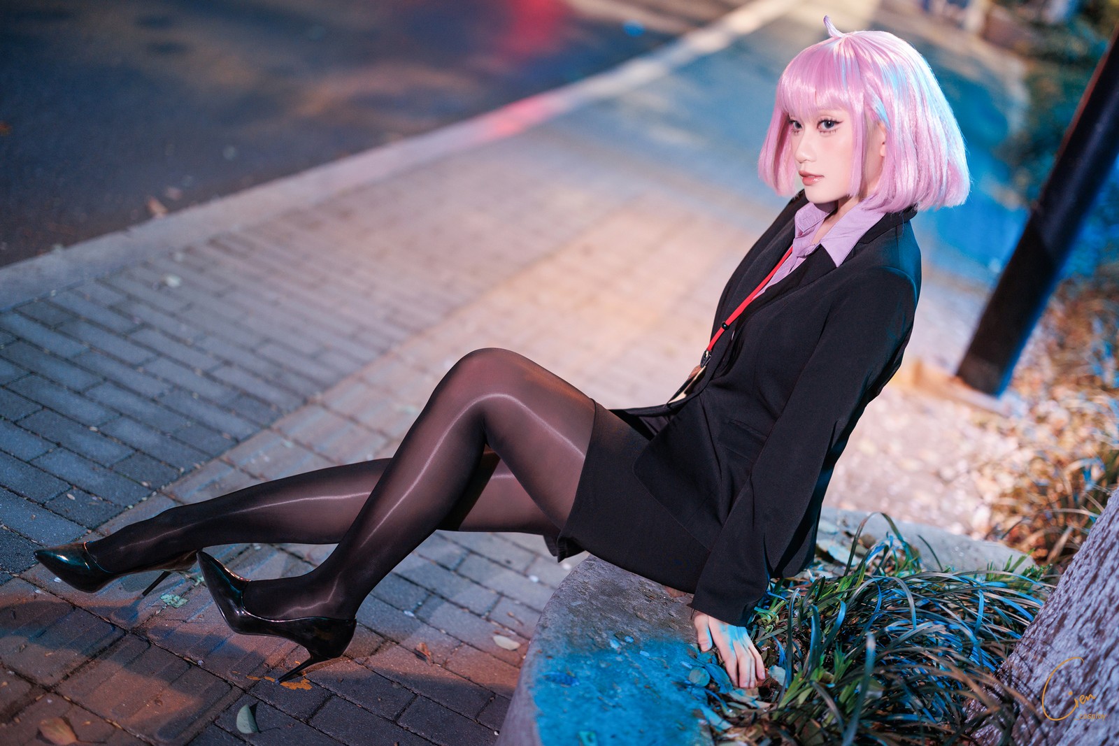 Cien恩恩 Apr.T2 Haman OL 制服 Cosplay 写真合集（25P｜192MB）插图2