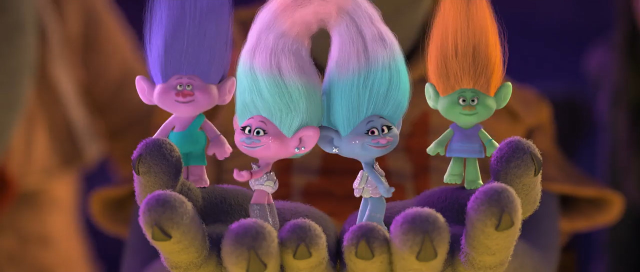 Trolls 2016 BluRay [Hindi + Tamil + Telugu + English] 1080p 480p 720p ESub Screenshot