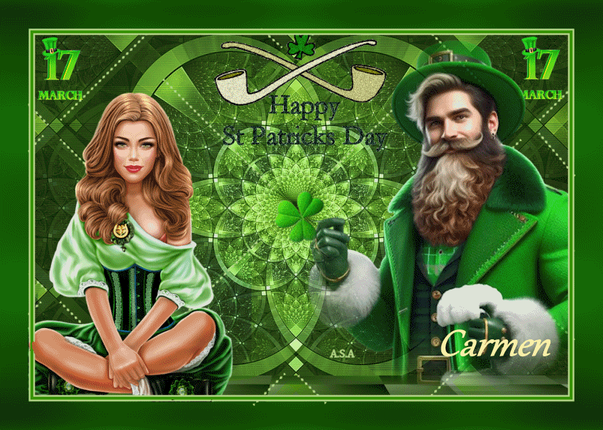happy st patrick s day carmen