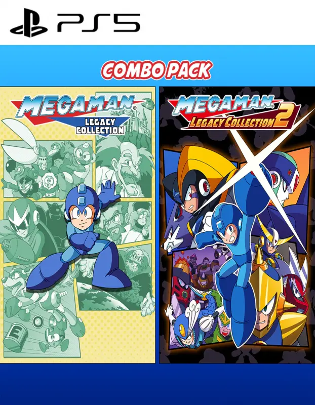 MEGA MAN LEGACY COLLECTION 1 & 2 COMBO PACK PS5