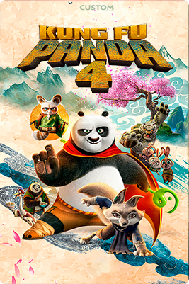 Kung Fu Panda 4 [2024] [Custom – DVDR] [Latino]
