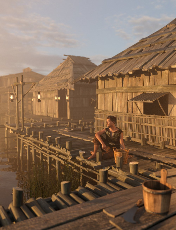 Swamp Huts 